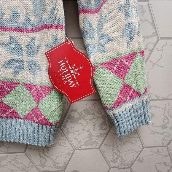 Nwt 3T Toddler Unisex Boy or Girl Christmas Sweater Holiday Time - Picture 5 of 7